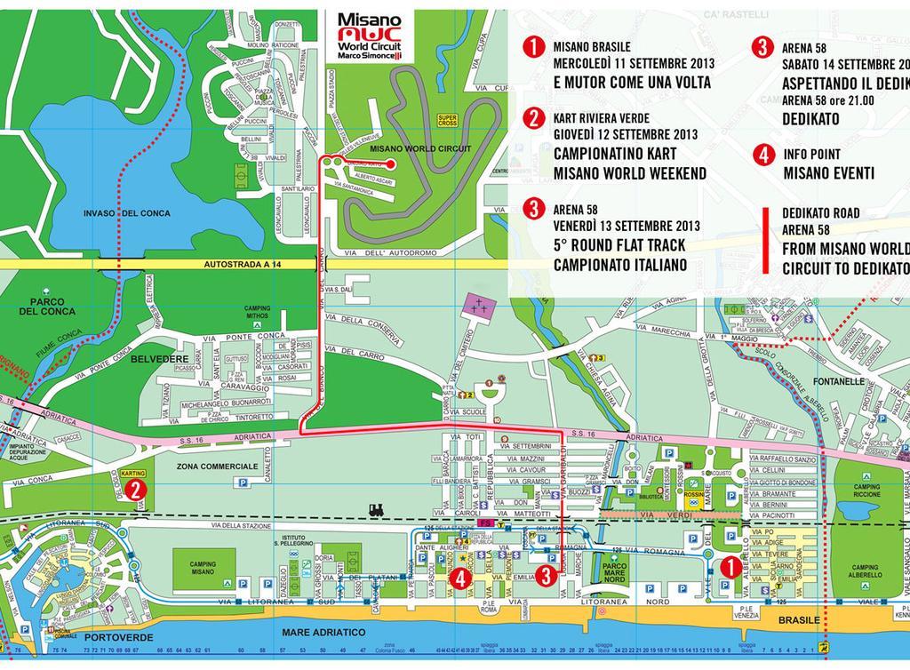 Hotel Misano Misano Adriatico Bagian luar foto